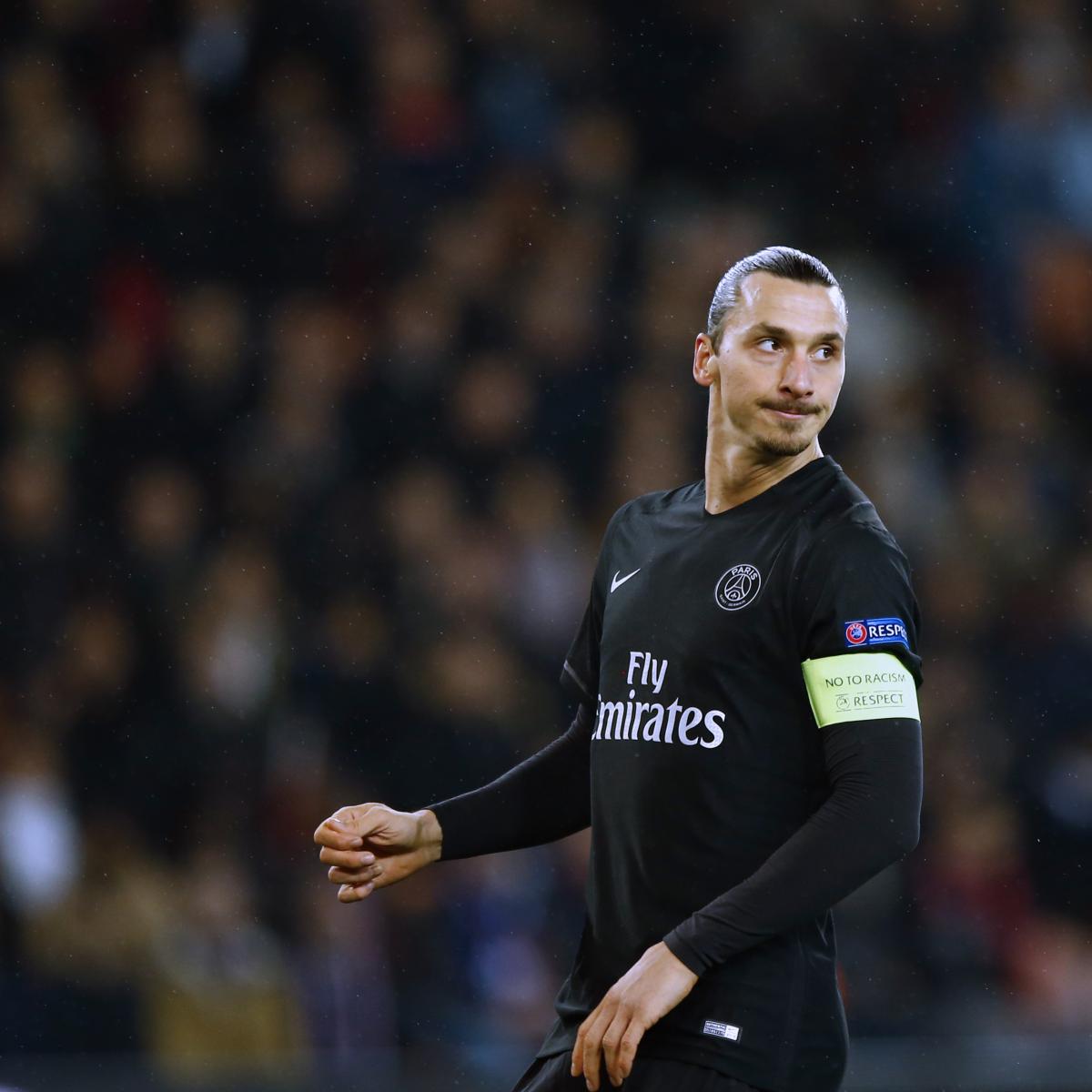 Zlatan Ibrahimovic Makes a Goal-Line Save with His Head for PSG vs