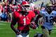ATLANTA, GA - NOVEMBER 28: Sony Michel #1 of the Georgia Bulldogs carries the ball for a 34 yard touchdown against the Georgia Tech Yellow Jackets at Bobby Dodd Stadium on November 28, 2015 in Atlanta, Georgia. (Photo by Scott Cunningham/Getty Images)