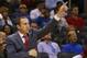 Dec 11, 2015; Orlando, FL, USA; Cleveland Cavaliers head coach David Blatt gestures from the sidelines against the Orlando Magic during the first quarter at Amway Center. Mandatory Credit: Kim Klement-USA TODAY Sports
