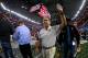 ARLINGTON, TX - DECEMBER 31: Head coach Nick Saban of the Alabama Crimson Tide celebrates after defeating the Michigan State Spartans 38 to 0 in the Goodyear Cotton Bowl at AT&T Stadium on December 31, 2015 in Arlington, Texas. (Photo by Tom Pennington/