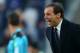 Juventus' coach Massimiliano Allegri reacts during the Italian Serie A football match Juventus Vs Hellas Verona on January 6, 2016 at the 'Juventus Stadium' in Turin. AFP PHOTO / MARCO BERTORELLO / AFP / MARCO BERTORELLO (Photo credit should read