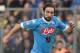 FROSINONE, ITALY - JANUARY 10: Gonzalo Higuain of SSC Napoli in action during the Serie A match between Frosinone Calcio and SSC Napoli at Stadio Matusa on January 10, 2016 in Frosinone, Italy. (Photo by Giuseppe Bellini/Getty Images)