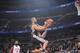 AUBURN HILLS, MI - JANUARY 12: Tony Parker #9 of the San Antonio Spurs shoots the ball against the Detroit Pistons on January 12, 2016 at The Palace of Auburn Hills in Auburn Hills, Michigan. NOTE TO USER: User expressly acknowledges and agrees that, by