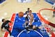 PHILADELPHIA,PA - JANUARY 4: Richaun Holmes #22 of the Philadelphia 76ers goes up for the layup in traffic against the Minnesota Timberwolves at Wells Fargo Center on January 4, 2015 in Philadelphia, Pennsylvania NOTE TO USER: User expressly acknowledges