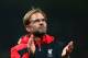 STOKE ON TRENT, ENGLAND - JANUARY 05: Jurgen Klopp the Manager of Liverpool applauds the fans following their team's 1-0 victory during the Capital One Cup semi final, first leg match between Stoke City and Liverpool at the Britannia Stadium on January 5