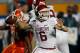 MIAMI GARDENS, FL - DECEMBER 31: Baker Mayfield #6 of the Oklahoma Sooners throws the ball against the Clemson Tigers during the 2015 Capital One Orange Bowl at Sun Life Stadium on December 29, 2015 in Miami Gardens, Florida. Clemson defeated Oklahoma 37-