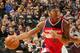 INDIANAPOLIS, IN - JANUARY 15: Bradley Beal #3 of the Washington Wizards handles the ball against the Indiana Pacers on January 15, 2016 at Bankers Life Fieldhouse in Indianapolis, Indiana. NOTE TO USER: User expressly acknowledges and agrees that, by dow