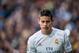 MADRID, SPAIN - DECEMBER 30: James Rodriguez of Real Madrid CF looks on during the Real Madrid CF vs Real Sociedad as part of the Liga BBVA 2015-2016 at Estadio Santiago Bernabeu on December 30, 2015 in Madrid, Spain. (Photo by Aitor Alcalde/Power Sport
