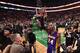 BOSTON, MA - DECEMBER 30: Kobe Bryant #24 of the Los Angeles Lakers after the game against the Boston Celtics on December 30, 2015 at the TD Garden in Boston, Massachusetts. NOTE TO USER: User expressly acknowledges and agrees that, by downloading and or