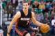 A Grade 1 calf strain snapped Dragic's season-high streak of eight double-digit outings.
