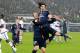PARIS, FRANCE - DECEMBER 13: Zlatan Ibrahimovic of Paris Saint-Germain celebrate his second goal with Edinson Cavani during the French Ligue 1 between Paris Saint-Germain and Olympique Lyonnais at Parc Des Princes on december 13, 2015 in Paris, France.