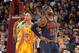 James was a career-worst minus-34 against the Warriors on Jan. 18.