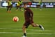MELBOURNE, AUSTRALIA - JULY 17: Ashley Cole of AS Roma kicks the ball during an AS Roma training session at Melbourne Cricket Ground on July 17, 2015 in Melbourne, Australia. (Photo by Robert Cianflone/Getty Images)