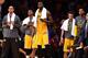 LOS ANGELES, CA - OCTOBER 28: (L-R) Robert Sacre #50, Nick Young #0, Roy Hibbert #17 and Marcelo Huertas #9 of the Los Angeles Lakers watch play during a 112-111 loss to the Minnesota Timberwolves at Staples Center on October 28, 2015 in Los Angeles, Cal