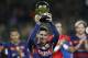 Messi recently celebrated a record fifth Ballon d'Or triumph.