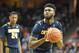 CHARLOTTESVILLE, VA - DECEMBER 22: Jaylen Brown #0 of the California Golden Bears takes a foul shot during a college basketball game against the Virginia Cavaliers at John Paul Jones Arena on December 22, 2015 in Charlottesville, Virginia. The Cavaliers