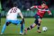 Lille's English midfielder Joe Cole (R) vies with Trabzonspor's Czech defenderr Ondrej Celustka during the UEFA Champions League Group B football match Lille vs. Trabzonspor AS on December 7, 2011 at the Lille metropole stadium in Villeneuve-d'Ascq. AFP