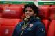 STOKE ON TRENT, ENGLAND - JANUARY 17: Mohamed Elneny of Arsenal sits on the bench prior to the Barclays Premier League match between Stoke City and Arsenal at Britannia Stadium on January 17, 2016 in Stoke on Trent, England. (Photo by Gareth Copley/Gett