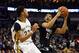 NEW ORLEANS, LA - JANUARY 19: Karl-Anthony Towns #32 of the Minnesota Timberwolves works against Anthony Davis #23 of the New Orleans Pelicans during the second half of a game at the Smoothie King Center on January 19, 2016 in New Orleans, Louisiana. New