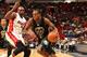 MIAMI, FL - JANUARY 19: Khris Middleton #22 of the Milwaukee Bucks drives to the basket against the Miami Heat on January 19, 2016 at AmericanAirlines Arena in Miami, Florida. NOTE TO USER: User expressly acknowledges and agrees that, by downloading and