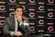 MINNEAPOLIS, MN - DECEMBER 28: Jay Cutler #6 of the Chicago Bears speaks to the media after the game against the Minnesota Vikings on December 28, 2014 at TCF Bank Stadium in Minneapolis, Minnesota. The Vikings defeated the Bears 13-9. (Photo by Hannah Fo