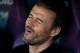 Barcelona's coach Luis Enrique Martinez grimaces before the Spanish league football match Malaga CF vs FC Barcelona at La Rosaleda stadium in Malaga on January 23, 2016. AFP PHOTO / JORGE GUERRERO / AFP / Jorge Guerrero (Photo credit should read