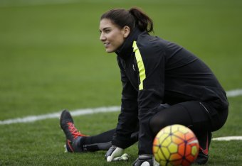 Seattle Reign goalkeeper Hope Solo has two Olympic gold medals to her name already (2008, 2012).