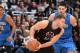 LOS ANGELES, CA - DECEMBER 5: Blake Griffin #32 of the Los Angeles Clippers handles the ball against the Orlando Magic on December 5, 2015 at STAPLES Center in Los Angeles, California. NOTE TO USER: User expressly acknowledges and agrees that, by downloa