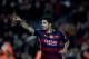 Barcelona's Uruguayan forward Luis Suarez celebrates his goal during the Spanish league football match FC Barcelona vs Athletic Club Bilbao at the Camp Nou stadium in Barcelona on January 17, 2016. AFP PHOTO/ JOSEP LAGO / AFP / JOSEP LAGO (Photo