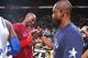 TORONTO, CANADA - FEBRUARY 14: Kobe Bryant #24 of the Western Conference shakes the hand of Dwyane Wade #3 of the Eastern Conference after the NBA All-Star Game as part of 2016 NBA All-Star Weekend on February 14, 2016 at the Air Canada Centre in Toronto
