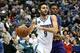 MINNEAPOLIS, MN - FEBRUARY 8: Ricky Rubio #9 of the Minnesota Timberwolves drives to the basket during the game against the New Orleans Pelicans on February 8, 2016 at Target Center in Minneapolis, Minnesota. NOTE TO USER: User expressly acknowledges and