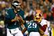 Sam Bradford played well despite organizational chaos, and the new Eagles regime values stability.