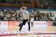 SHANGHAI, CN - OCTOBER 13: Frank Kaminsky of the Charlotte Hornets dances during Fan Appreciation Day as part of the 2015 NBA Global Games China at the Oriental Sports Center on October 13, 2015 in Shanghai, China. NOTE TO USER: User expressly acknowledge