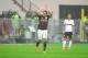 Carlos Bacca celebrates his opening goal against Genoa.