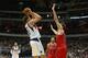 Dirk Nowitzki (left) and Pau Gasol.