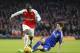 Joel Campbell in a Premier League match against Chelsea.