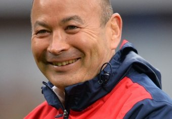 England's Australian coach Eddie Jones watches the warm-up ahead of the Six Nations international rugby union match between England and Ireland at Twickenham in south west London on February 27, 2016. / AFP / GLYN KIRK (Photo credit should read G
