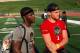 Lindsey, left, and Martell both made the trip to USC.