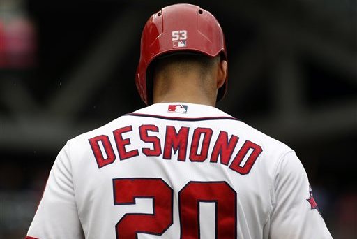 Fate nudges Ian Desmond to center field - and now he may never leave