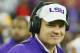 LSU head coach Les Miles