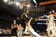 NEW YORK, NY - MARCH 13: Kris Dunn #3 of the Providence Friars drives to the basket over during a semi-final game of the Big East basketball tournament against the Villanova Wildcats at Madison Square Garden on March 13, 2015 in New York City. The Wildc
