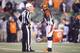 CINCINNATI, OH - JANUARY 09: Adam Jones #24 of the Cincinnati Bengals argues a call with referee John Parry #132 in the fourth quarter against the Pittsburgh Steelers during the AFC Wild Card Playoff game at Paul Brown Stadium on January 9, 2016 in Cincin