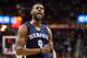 CLEVELAND, OH - MARCH 7: Tony Allen #9 of the Memphis Grizzlies celebrates during the second half against the Cleveland Cavaliers at Quicken Loans Arena on March 7, 2016 in Cleveland, Ohio. The Grizzlies defeated the Cavaliers 106-103. NOTE TO USER: User