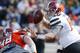 Jake Coker was invited to the Senior Bowl, but not the NFL combine.