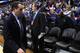 WASHINGTON, DC - MARCH 10: Head coach Mike Krzyzewski of the Duke Blue Devils walks off the floor following their 84-79 overtime loss to the Notre Dame Fighting Irish during the quarterfinals of the 2016 ACC Basketball Tournament Verizon Center on March 1
