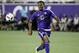 Mar 11, 2016; Orlando, FL, USA; Orlando City FC forward Cyle Larin (9) dribbles the ball during the second half of a soccer match at Orlando Citrus Bowl Stadium. The Orlando City FC and the Chicago Fire tied at 1-1. Mandatory Credit: Reinhold Matay-USA TO