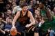 CLEVELAND, OH - FEBRUARY 5: Kevin Love #0 of the Cleveland Cavaliers handles the ball against the Boston Celtics on February 5, 2016 at Quicken Loans Arena in Cleveland, Ohio. NOTE TO USER: User expressly acknowledges and agrees that, by downloading and