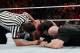Sting collapses during his match with Seth Rollins.