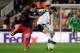Athletic's midfielder Mikel San Jose (L) vies with Valencia's Portuguese midfielder Andre Gomes during the UEFA Europa League round of 16 second leg football match between Valencia CF vs Athletic Club de Bilbao at the Mestalla stadium in Valencia on March