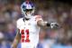 NEW ORLEANS, LA - NOVEMBER 01: Dominique Rodgers-Cromartie #41 of the New York Giants lines up against the New Orleans Saints during their game at the Mercedes-Benz Superdome on November 1, 2015 in New Orleans, Louisiana. (Photo by Sean Gardner/Getty Imag